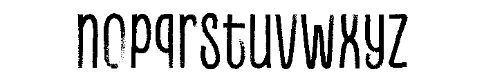 Revla Extra Light Font LOWERCASE