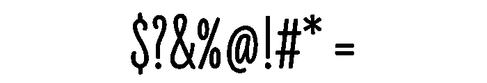 Revla Heavy Font OTHER CHARS