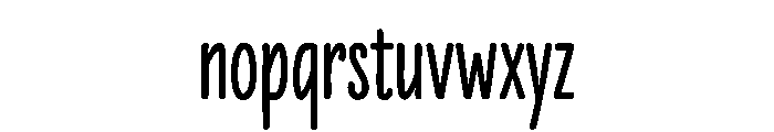 Revla Heavy Font LOWERCASE