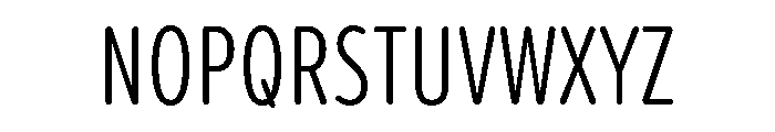 Revla Light Font UPPERCASE
