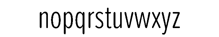 Revla Light Font LOWERCASE