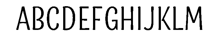 Revla Regular Font UPPERCASE