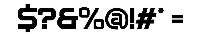 REANO-Regular Font OTHER CHARS