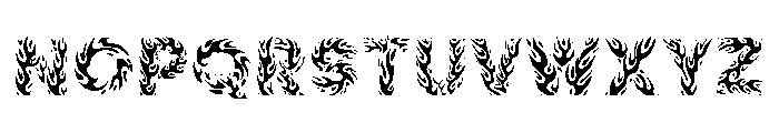REBIRTH Font UPPERCASE