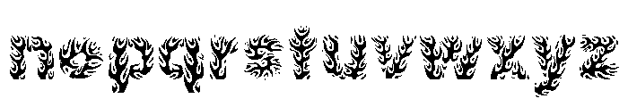 REBIRTH Font LOWERCASE