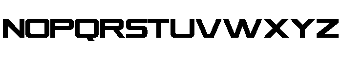 REBOST Regular Font LOWERCASE