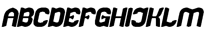 RECORD MOMENT Bold Italic Font UPPERCASE
