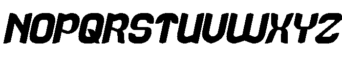 RECORD MOMENT Bold Italic Font UPPERCASE
