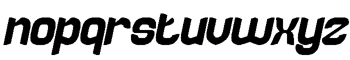 RECORD MOMENT Bold Italic Font LOWERCASE