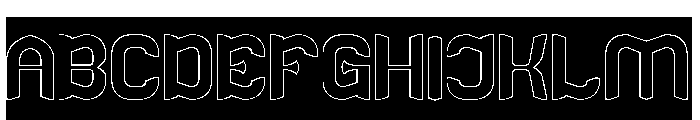 RECORD MOMENT-Hollow-Inverse Font UPPERCASE