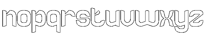 RECORD MOMENT-Hollow Font LOWERCASE