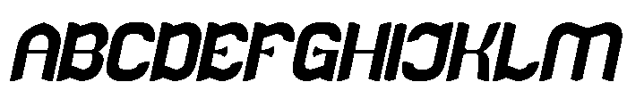 RECORD MOMENT Italic Font UPPERCASE