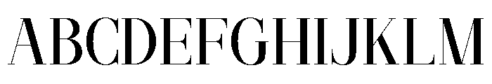 REGATA-Regular Font UPPERCASE