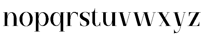 REGATA-Regular Font LOWERCASE