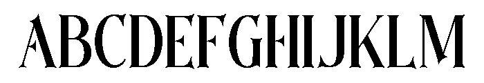 REGSROK-Regular Font UPPERCASE