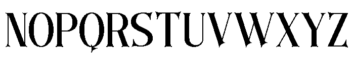 REGSROK-Regular Font UPPERCASE