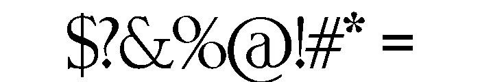 REKIY Font OTHER CHARS