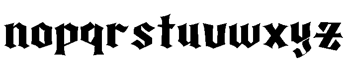 RELUIX-Regular Font LOWERCASE