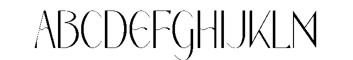 RENGCARS Font UPPERCASE