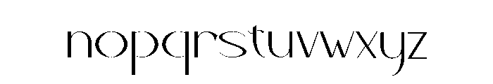 RENGCARS Font LOWERCASE