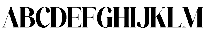 RENSHIE-Regular Font UPPERCASE