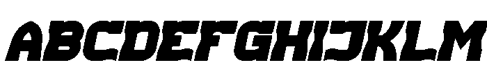 REPLAY Bold Italic Font UPPERCASE