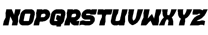 REPLAY Bold Italic Font UPPERCASE