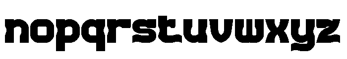 REPLAY Bold Font LOWERCASE
