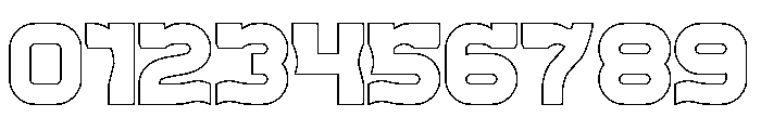 REPLAY-Hollow Font OTHER CHARS