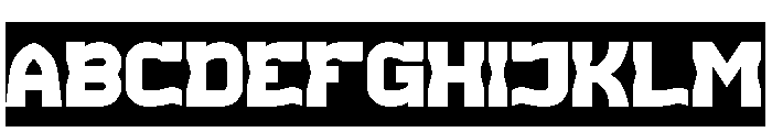 REPLAY-Inverse Font UPPERCASE
