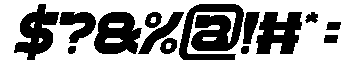 REPLAY Italic Font OTHER CHARS