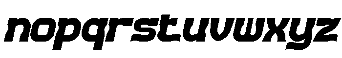 REPLAY Italic Font LOWERCASE