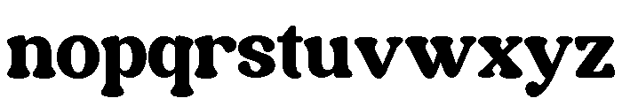 RETROVIA-Regular Font LOWERCASE