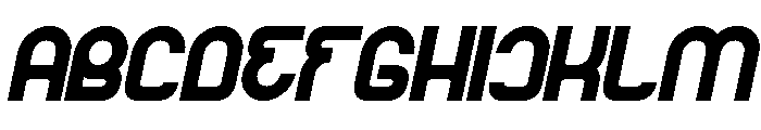 REWRITE FUTURE Bold Italic Font UPPERCASE