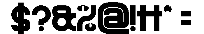 REWRITE FUTURE Bold Font OTHER CHARS