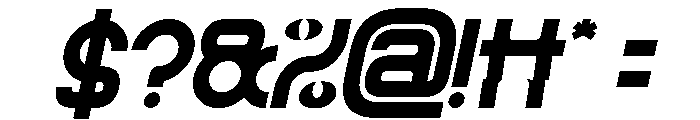 REWRITE FUTURE Italic Font OTHER CHARS