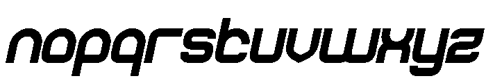 REWRITE FUTURE Italic Font LOWERCASE
