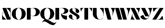 REXMOAN Font UPPERCASE
