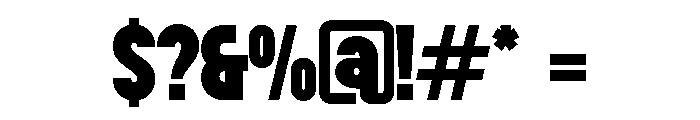 REZIKO-Regular Font OTHER CHARS