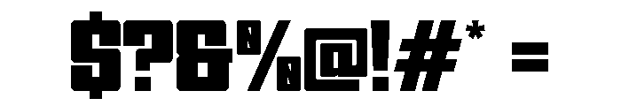 REZION-Regular Font OTHER CHARS