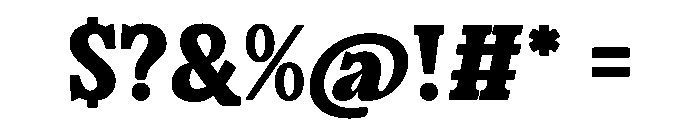 Reach Forward Regular Font OTHER CHARS