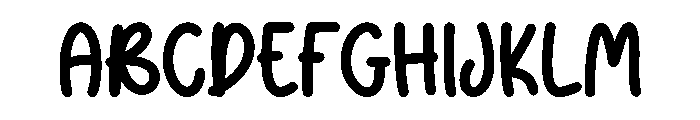 Reach Stars Font UPPERCASE