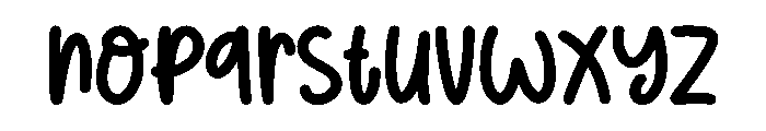 Reach Stars Font LOWERCASE