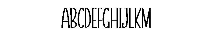 Reaches Font UPPERCASE