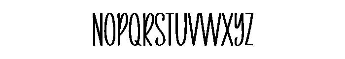 Reaches Font UPPERCASE
