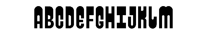 Reactro Regular Font UPPERCASE