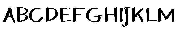 Reacty Font UPPERCASE