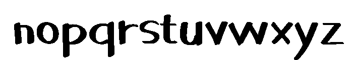 Reacty Font LOWERCASE