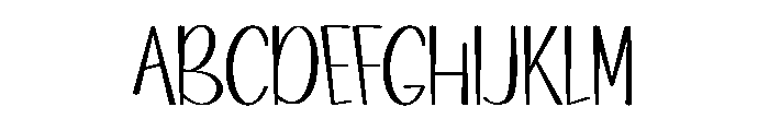 Read Right Font UPPERCASE