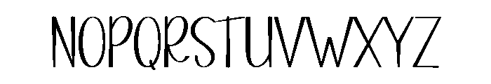Read Right Font UPPERCASE
